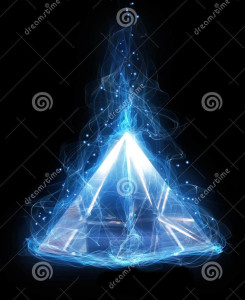 magic-glass-pyramid-black-background-44879522